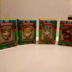 Bandai Nintendo Official Friends Dolls Tomodachi Dolls Figures - Lot 4 - New